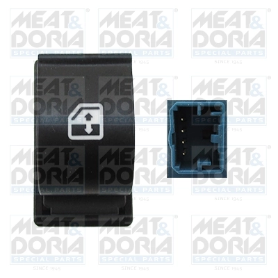 Switch, window regulator